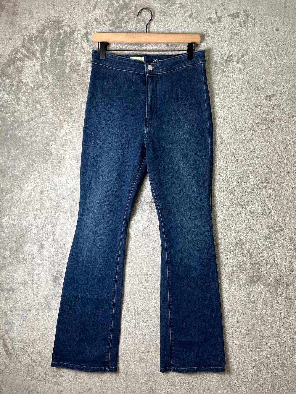 Pilcro High Rise Flare‎ Jeans Women's Size 29 Dark Wash Stretch Denim Pants